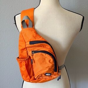Apex Vibrant Orange Outdoor Crossbody Shoulder Bag NWOT